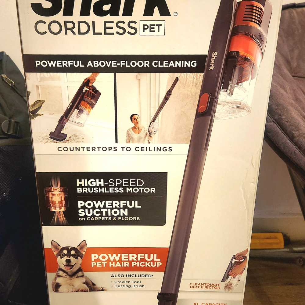 Shark Cordless Pet Vacuum - Brand New In Box